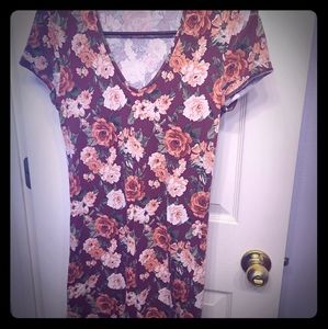 Floral design dress